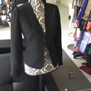 JustFab black stylish blazer